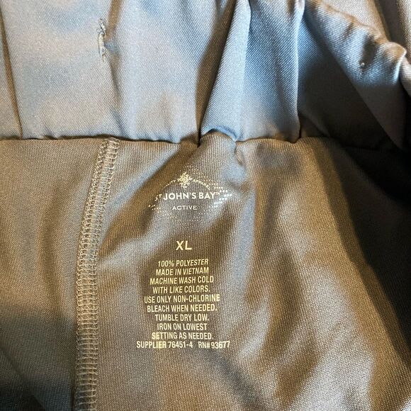 St. John's Bay Active Gray Skort - Picture 2 of 4